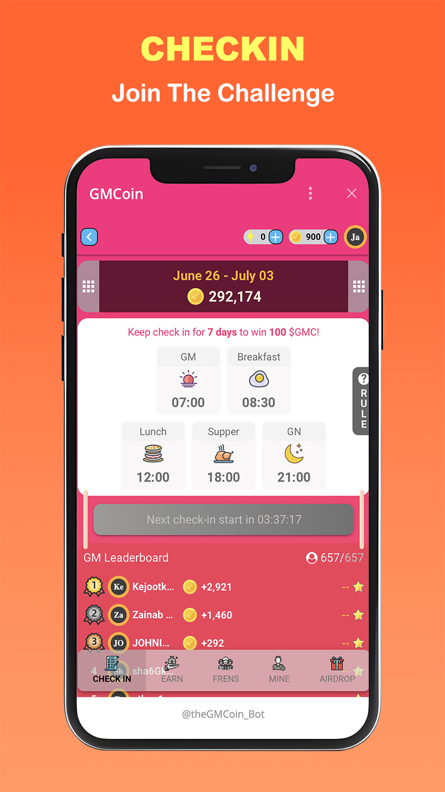GMCoin screenshot 2