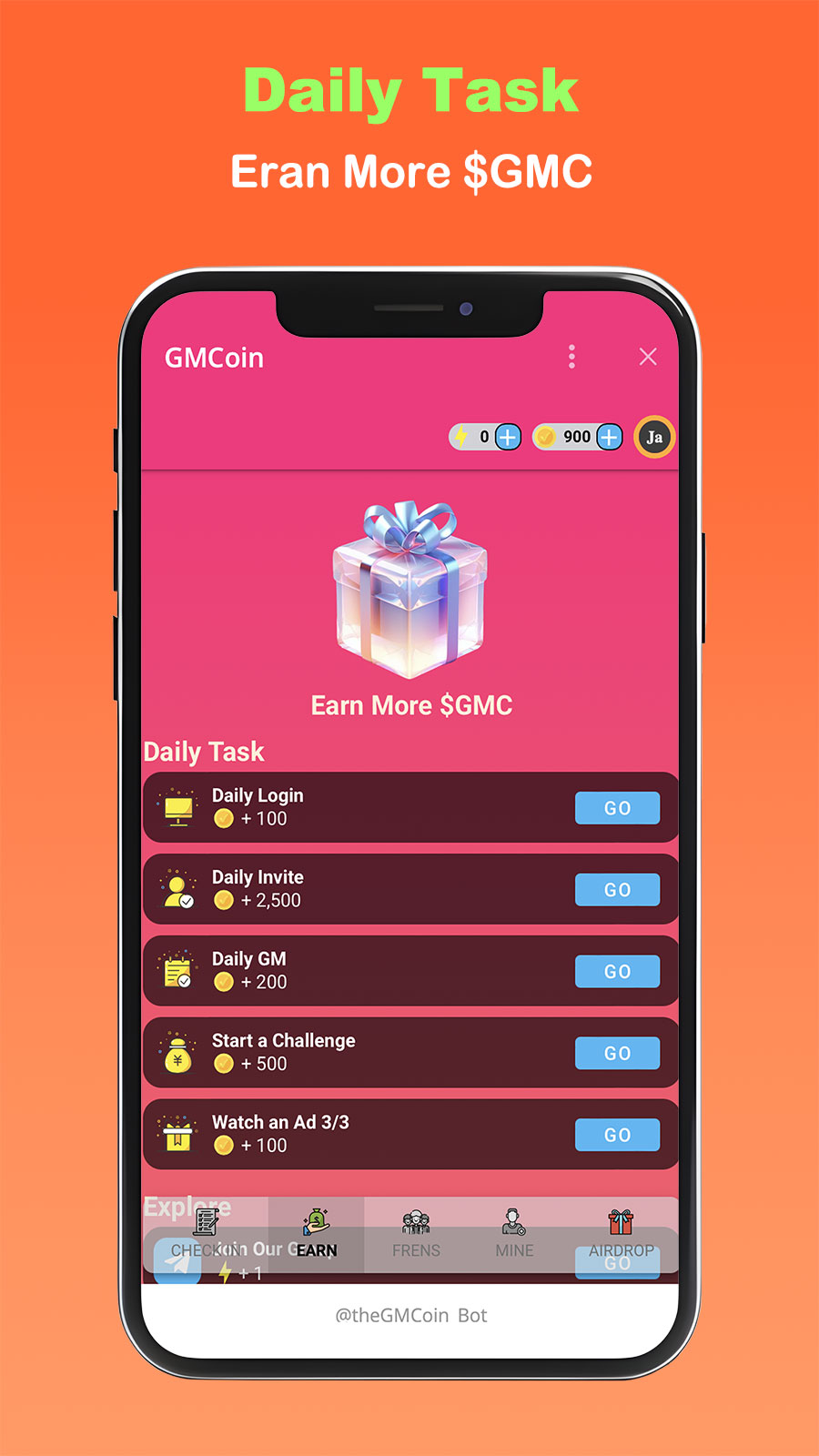 GMCoin screenshot 3