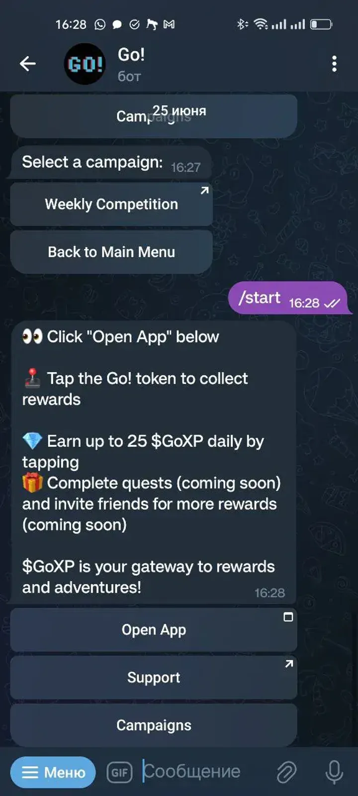 How The Go Project looks