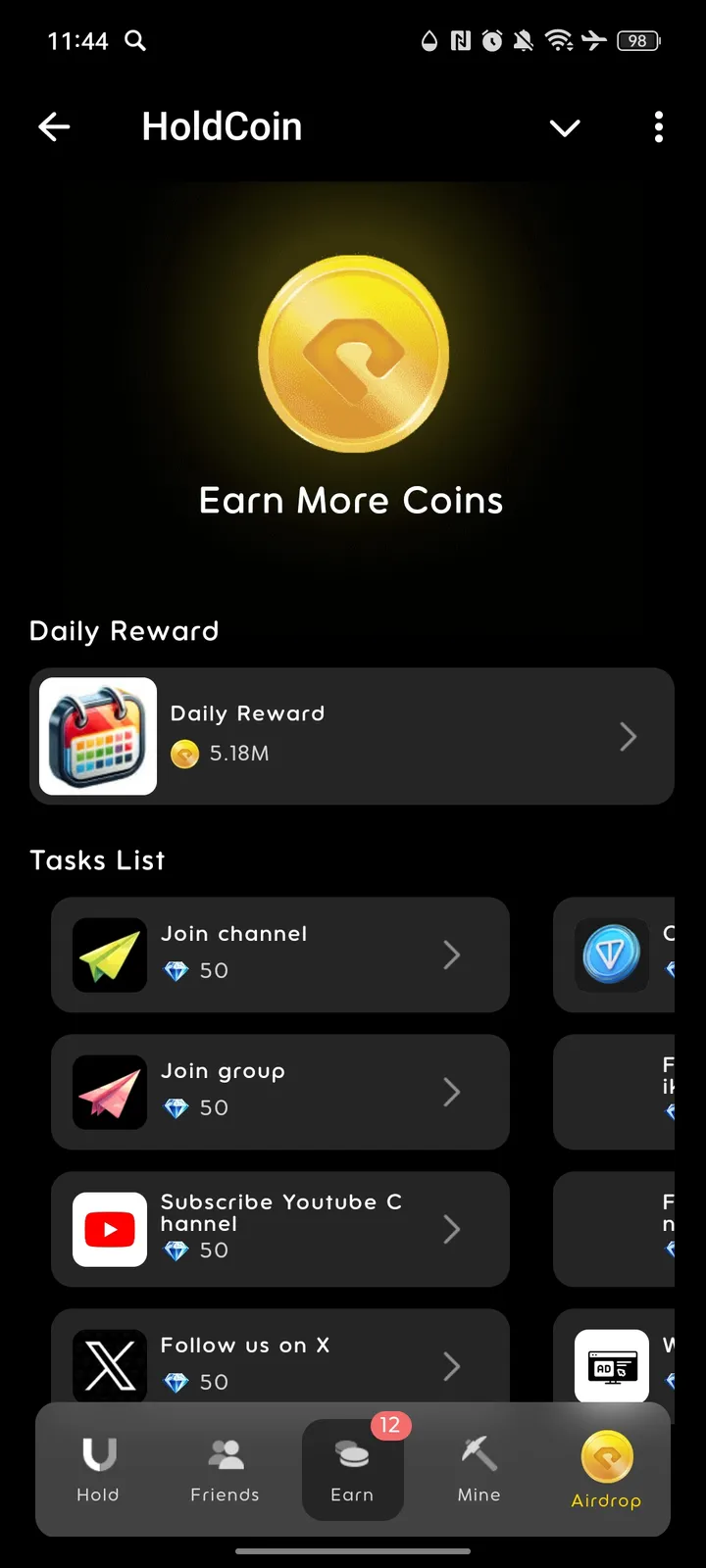 HoldCoin screenshot 4
