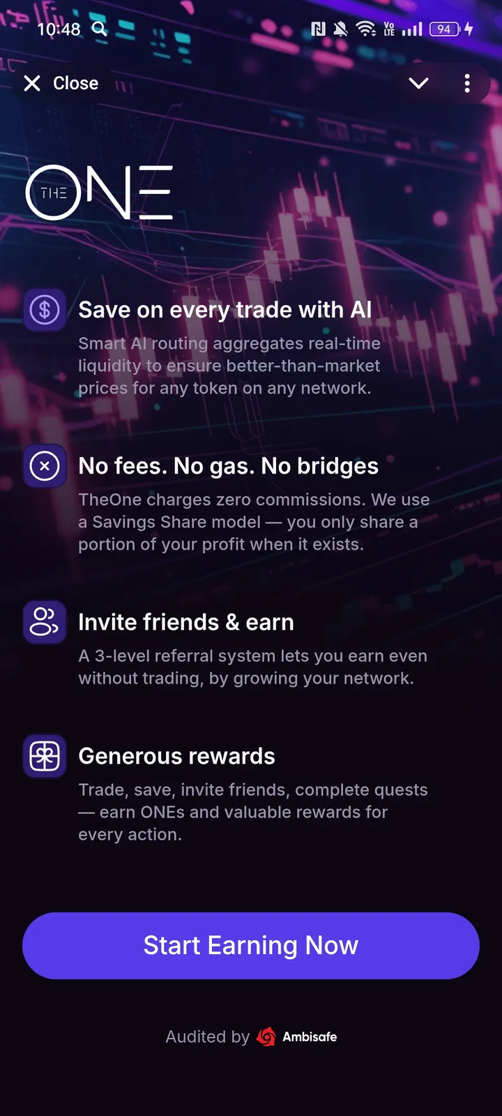 TheOne screenshot 1