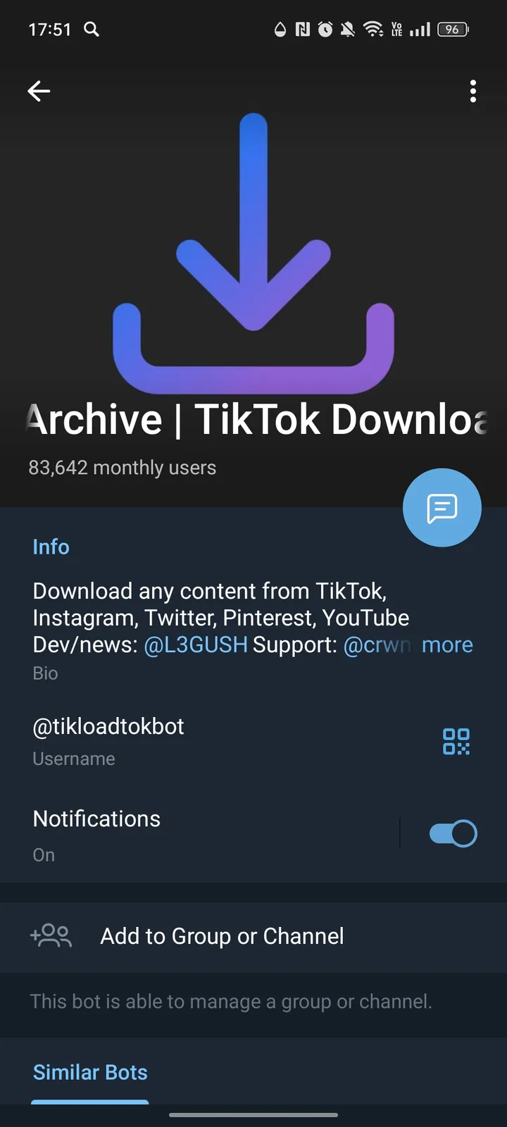 TikArchive screenshot 4