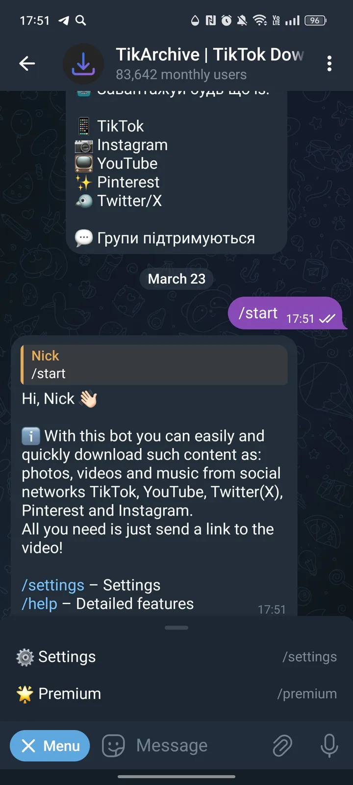 TikArchive screenshot 3