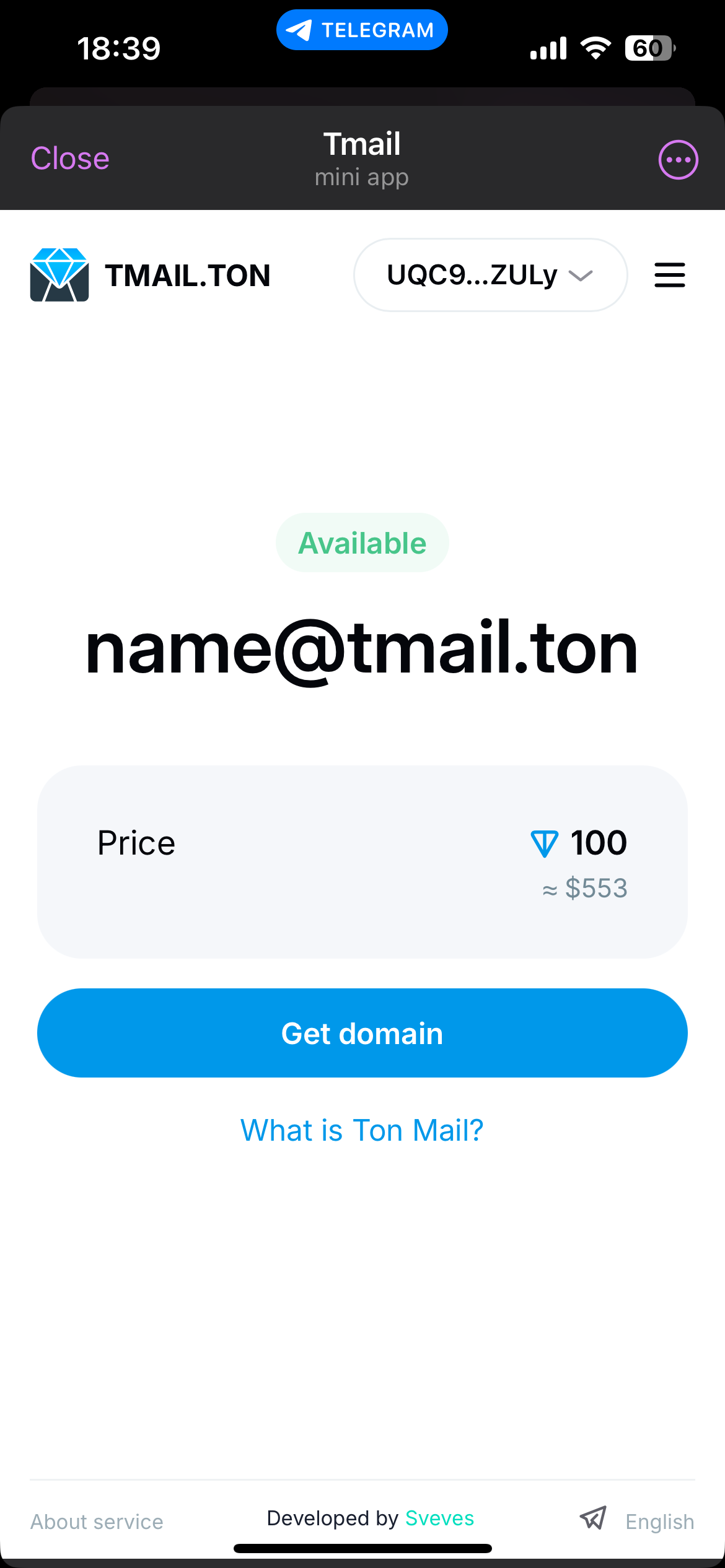 Tmail screenshot 2