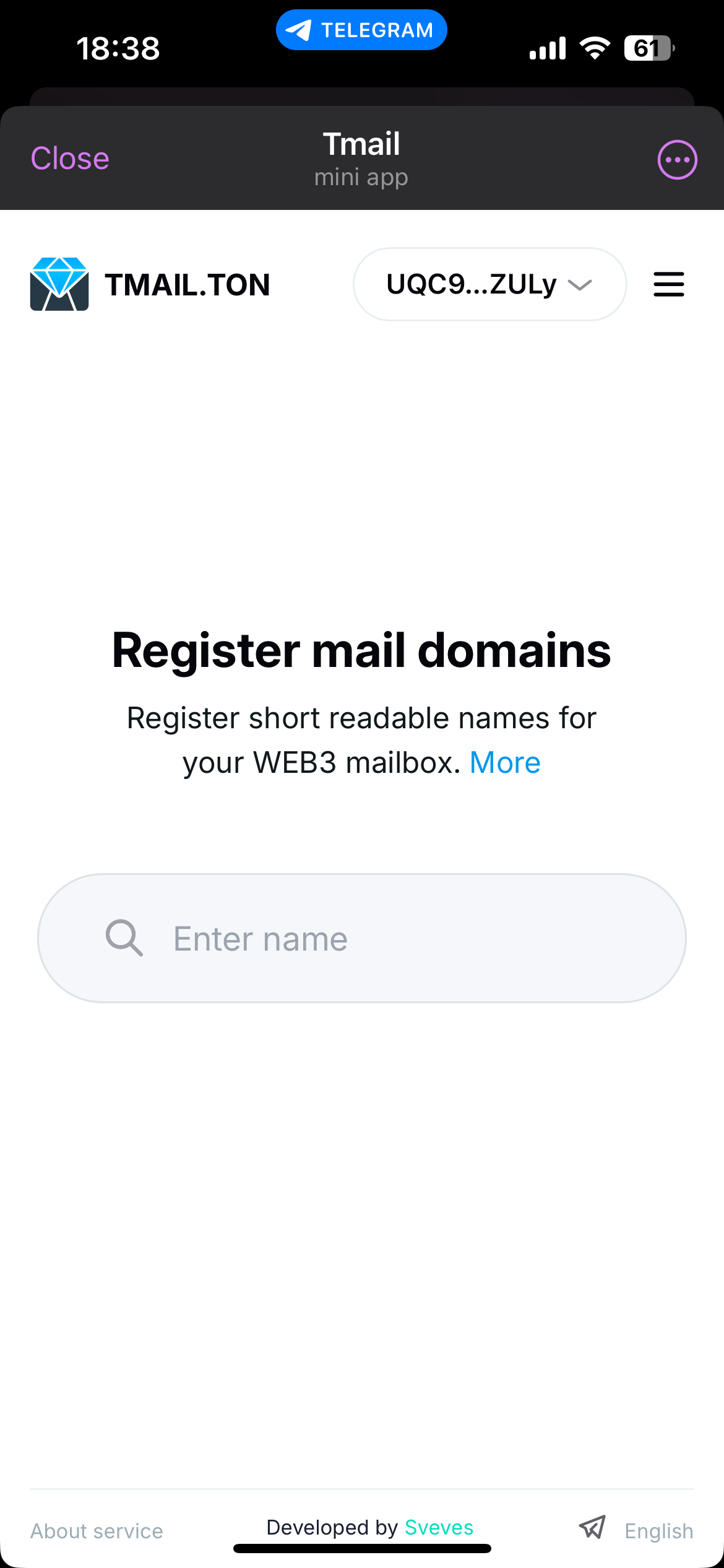 Tmail screenshot 1