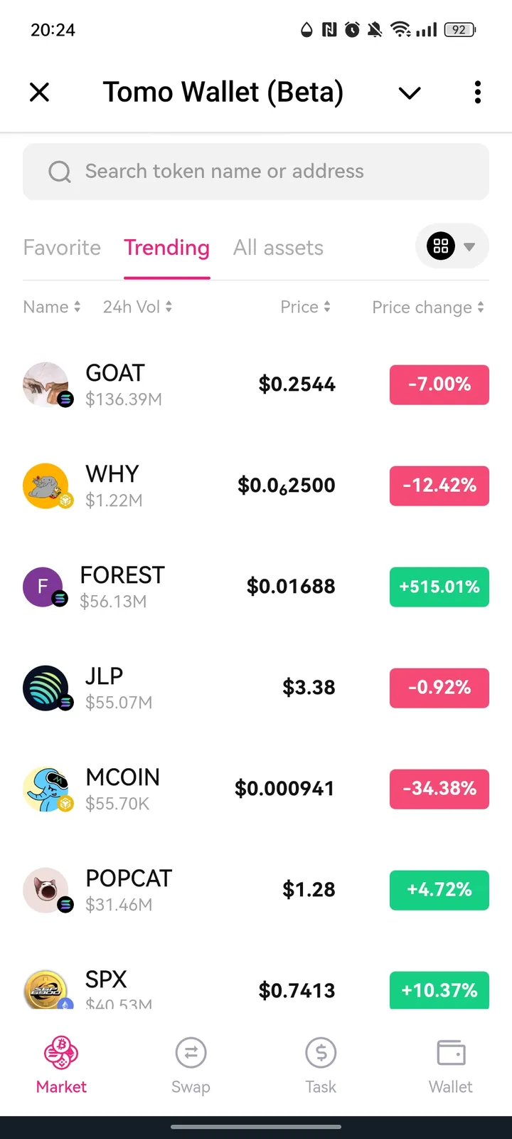Tomo Wallet Bot screenshot 1