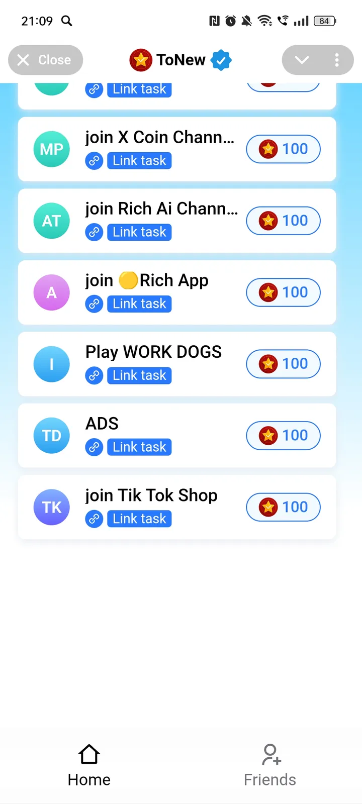 To New screenshot 2