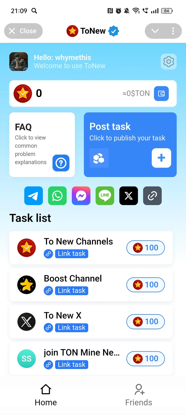 To New screenshot 1