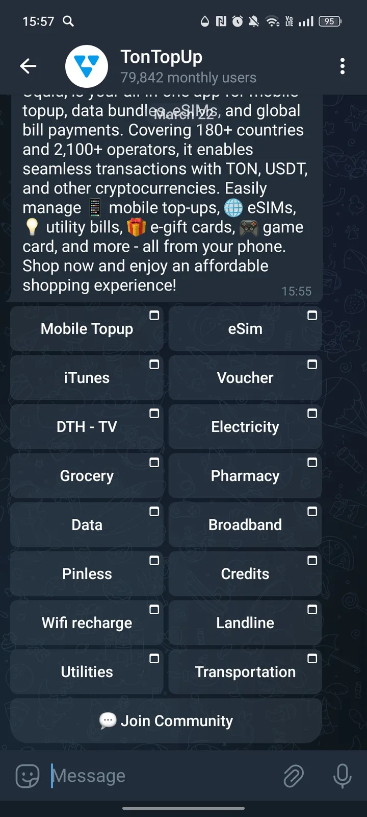 TON Top Up screenshot 2