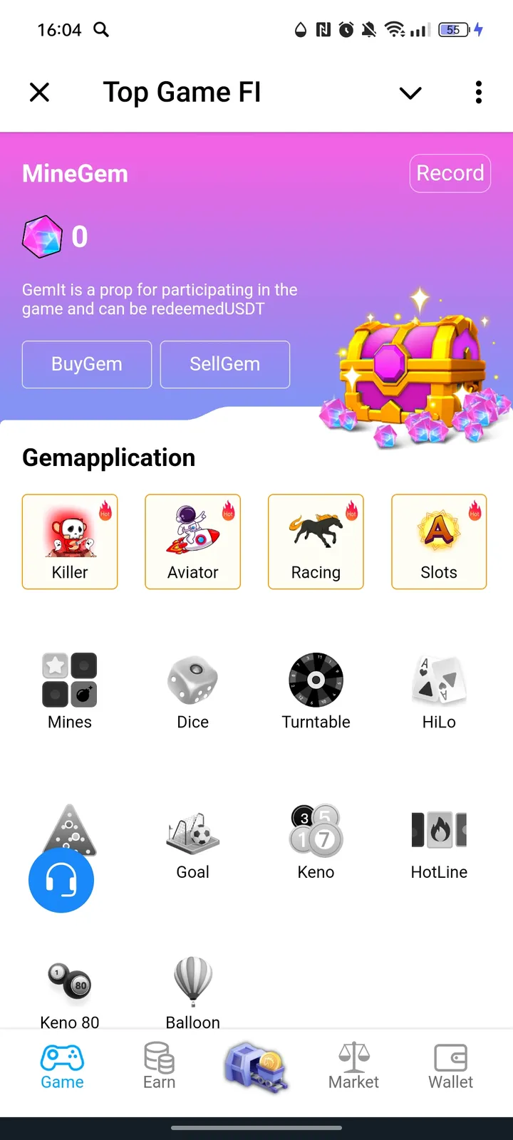 Top Game FI screenshot 1
