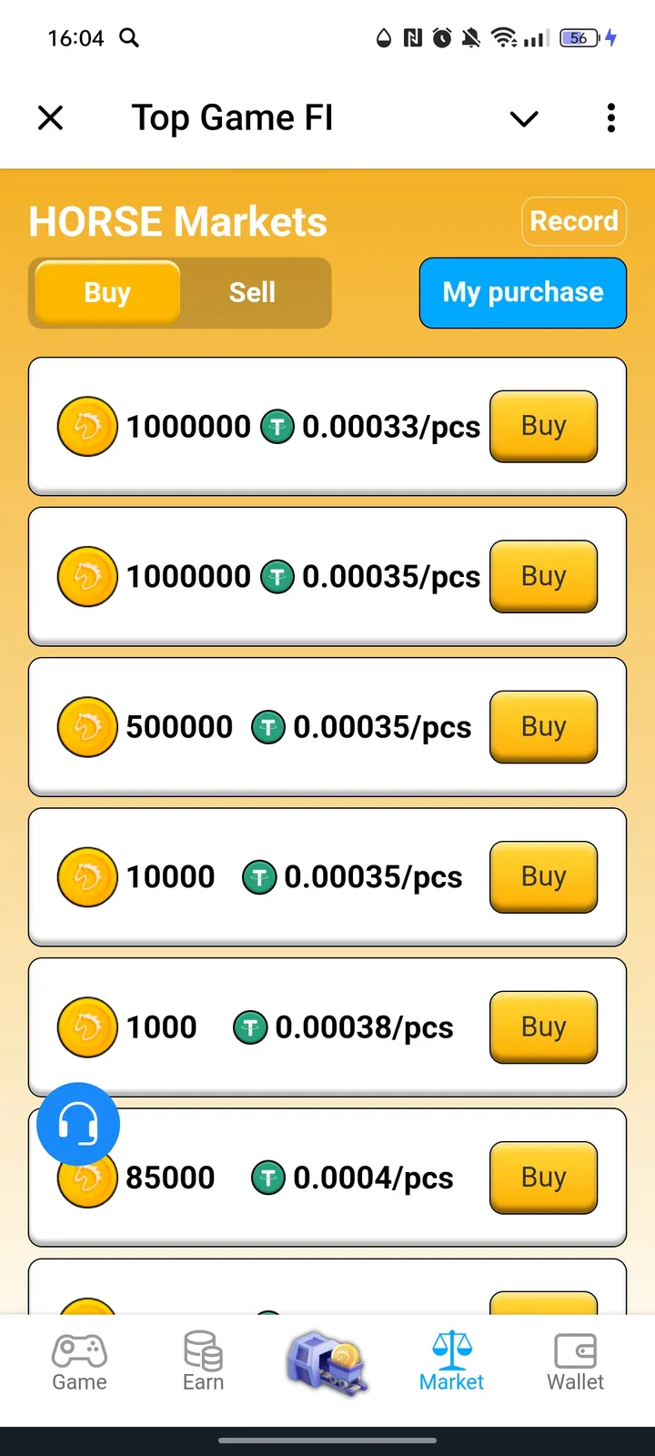 Top Game FI screenshot 2