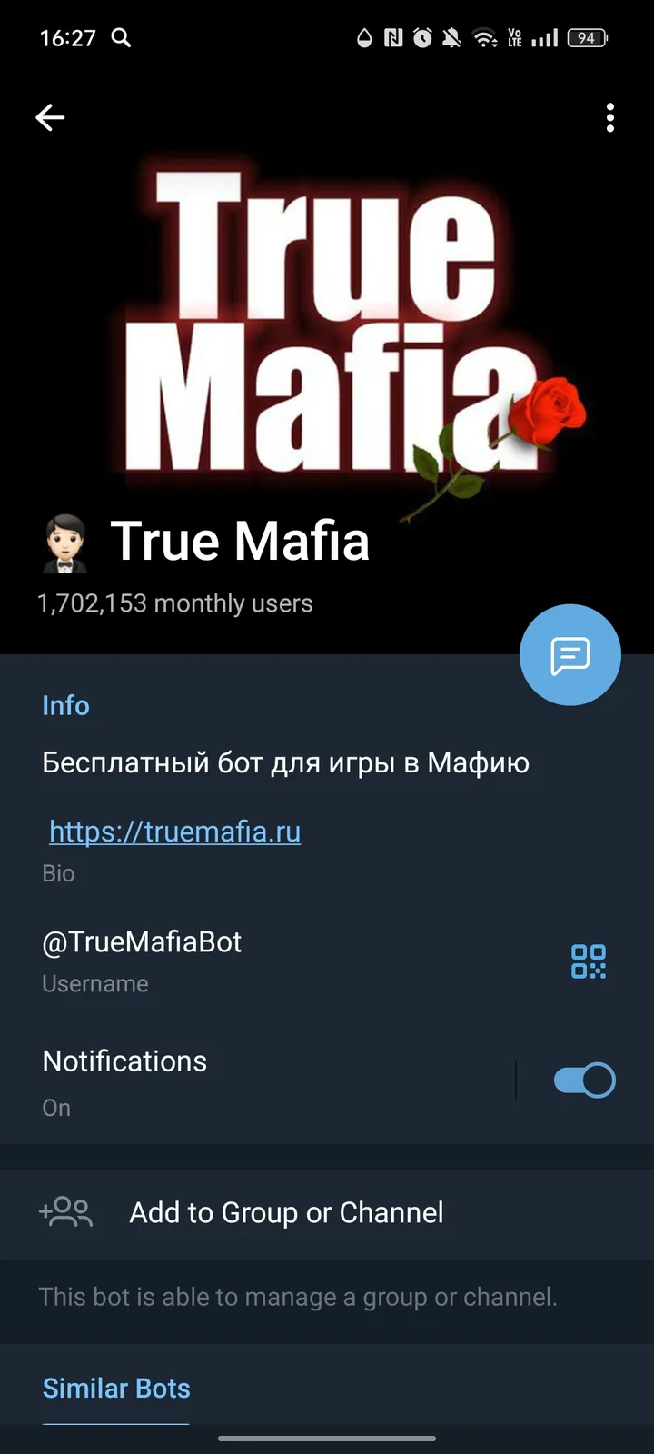 How True Mafia looks