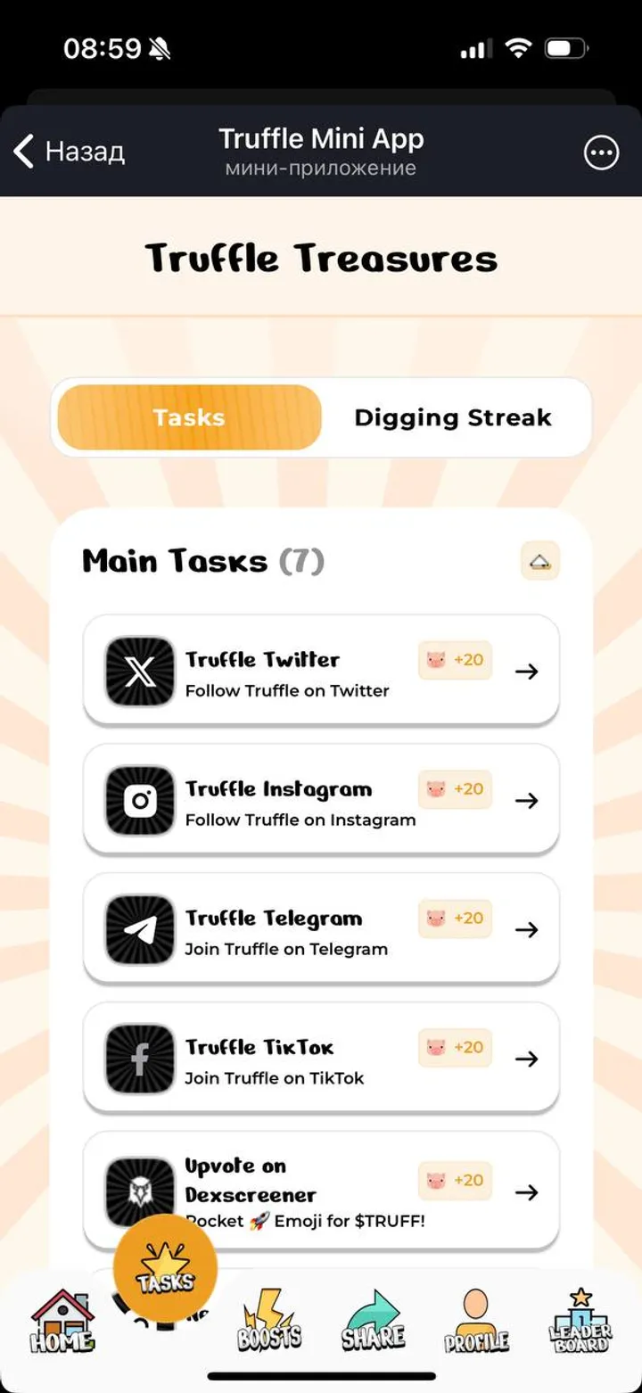 Truffle screenshot 2