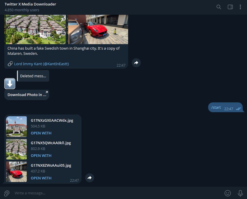 Twitter X Media Downloader screenshot 4