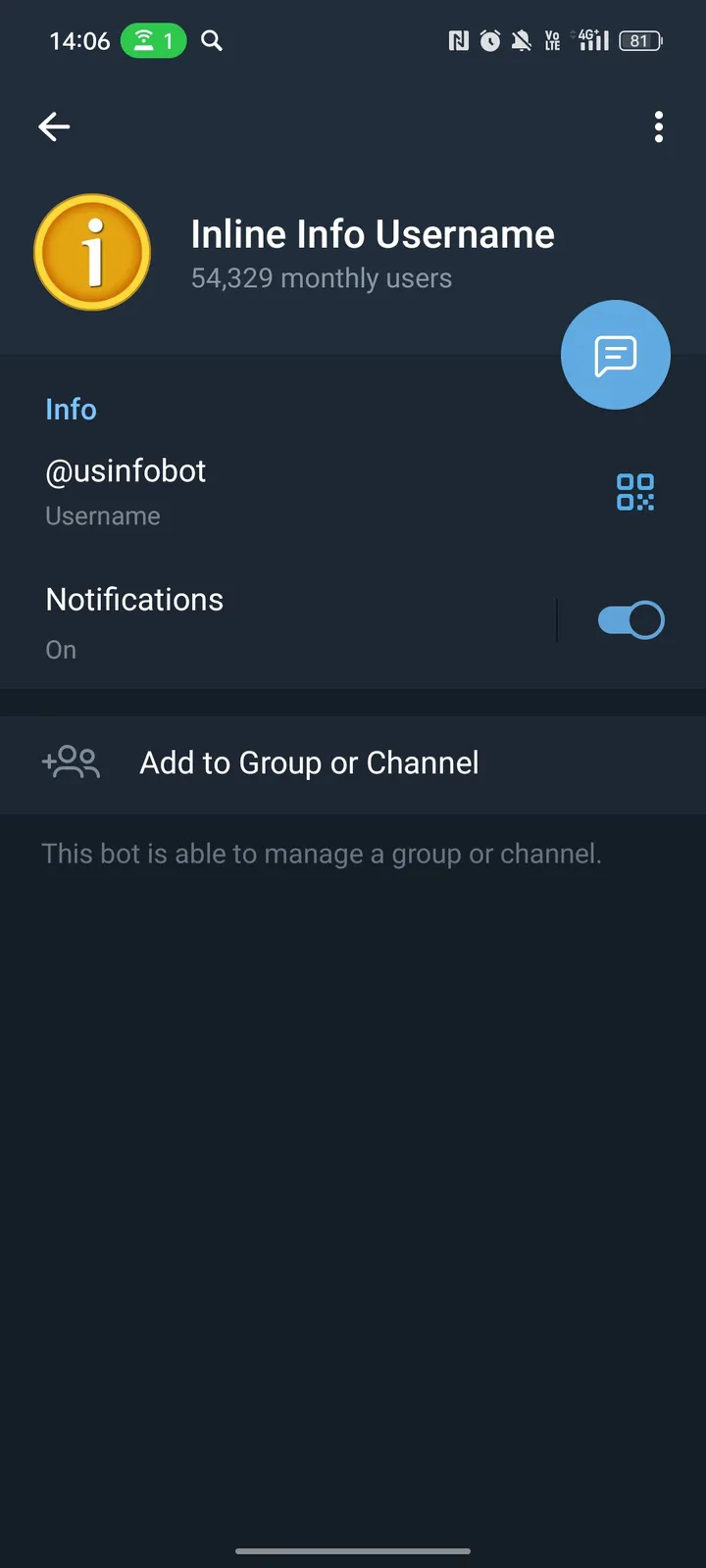 US Info Bot screenshot 3
