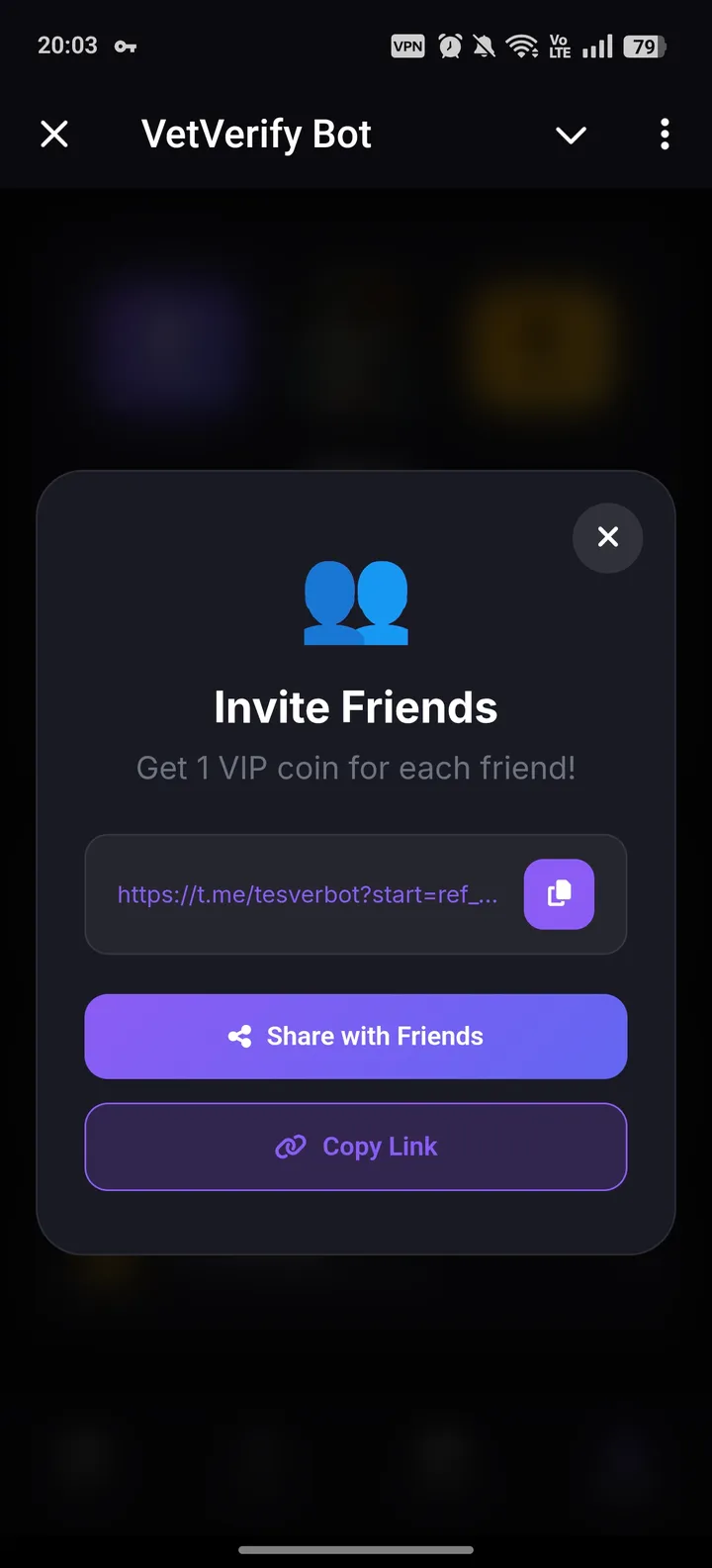 VetVerify Bot screenshot 4