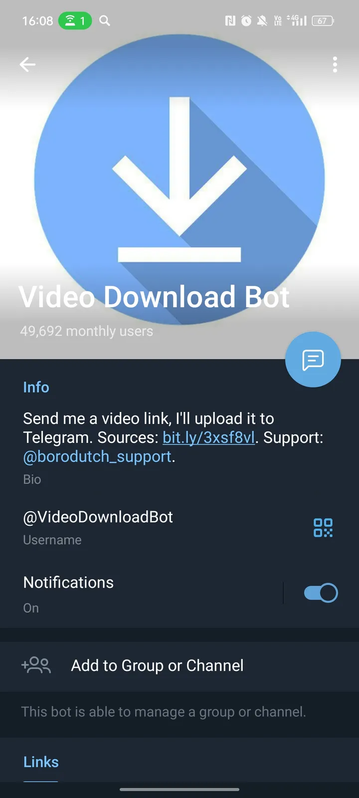Video Download Bot screenshot 4