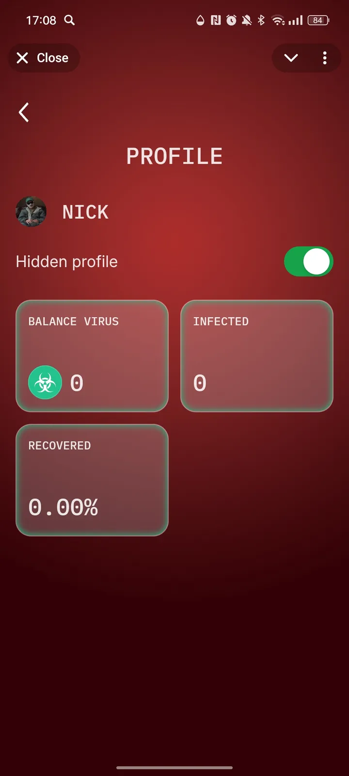 How VIRUS BOT looks