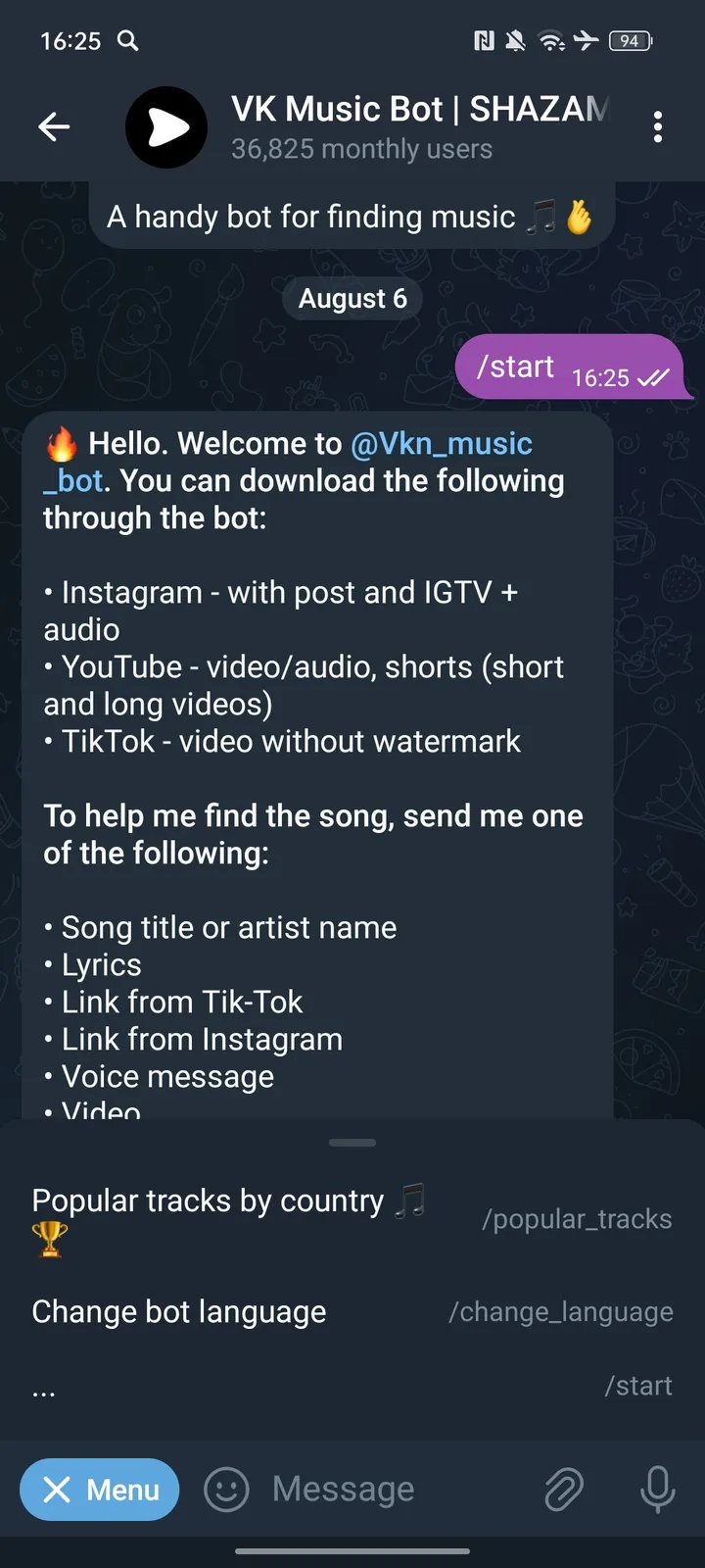 VK Music Shazam screenshot 3