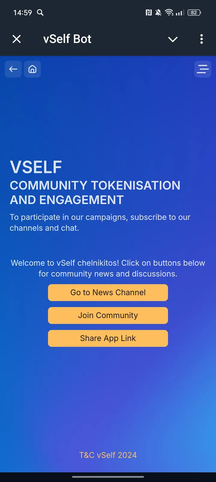 vSelf Bot screenshot 3