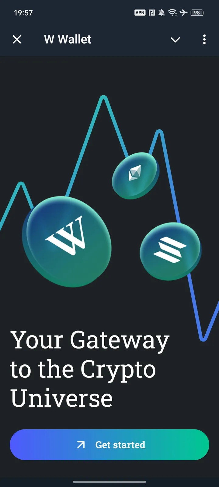 W Wallet screenshot 1