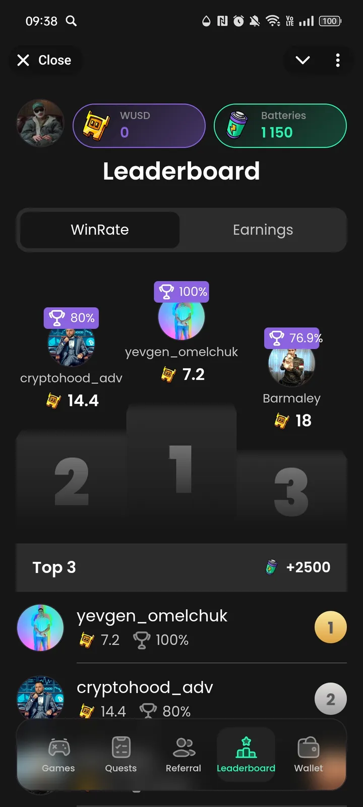 Как выглядит WAGER
