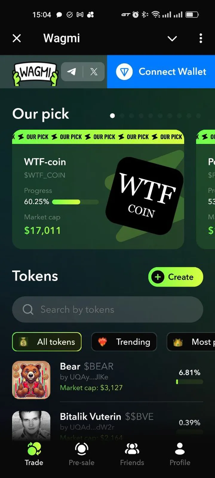 Wagmi screenshot 2