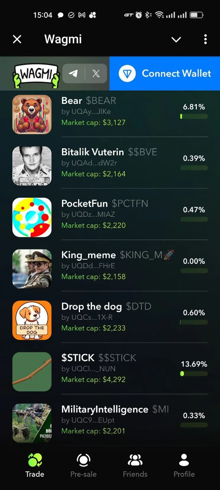 Wagmi screenshot 5