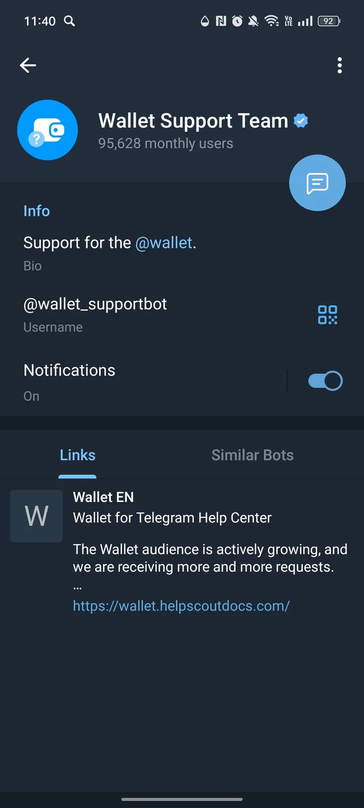 Wallet Support screenshot 3