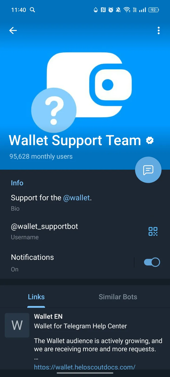 Wallet Support screenshot 4