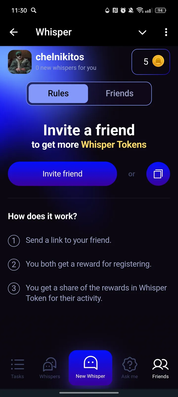 Whisper screenshot 4
