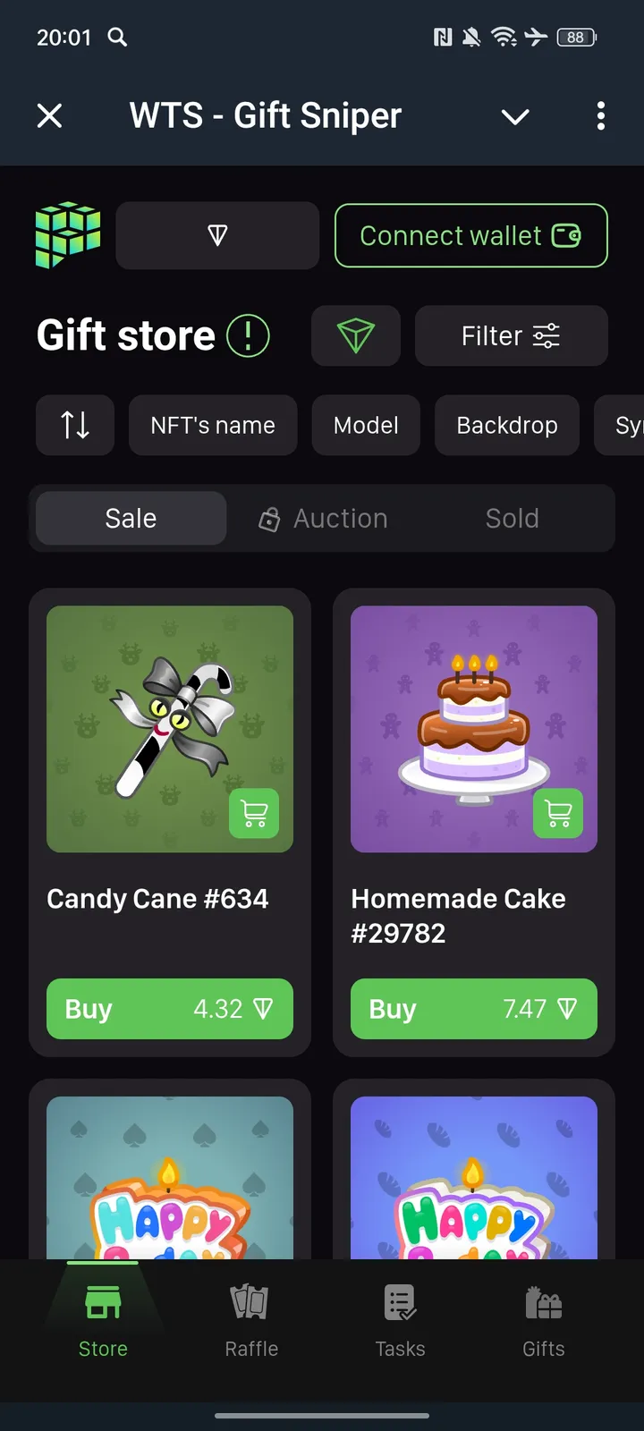 WTS - Gift Sniper screenshot 1