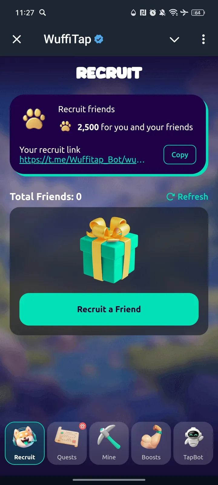 WuffiTap screenshot 3