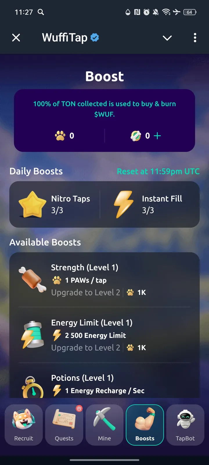 WuffiTap screenshot 4