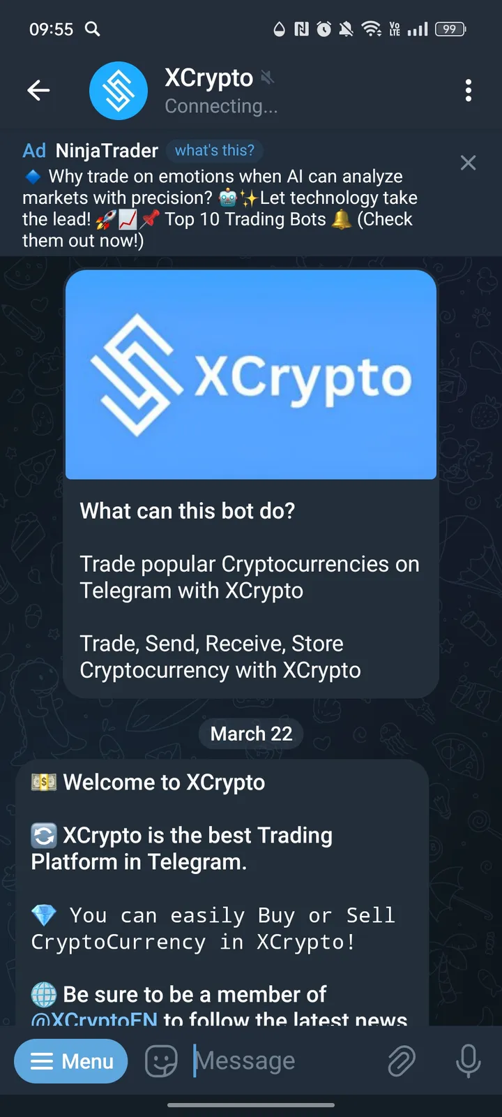 XCrypto screenshot 1