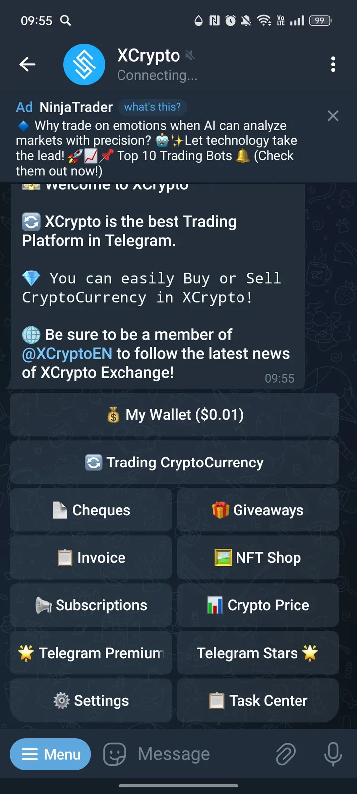 XCrypto screenshot 2