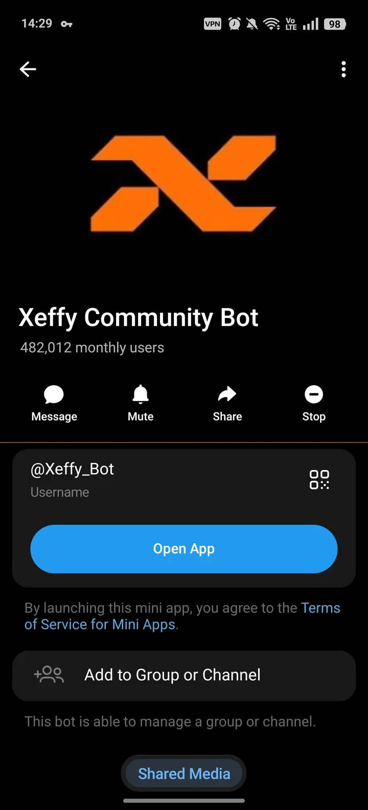 Xeffy Bot screenshot 4