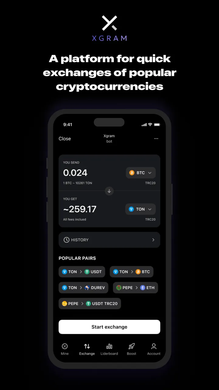 Xgram screenshot 1