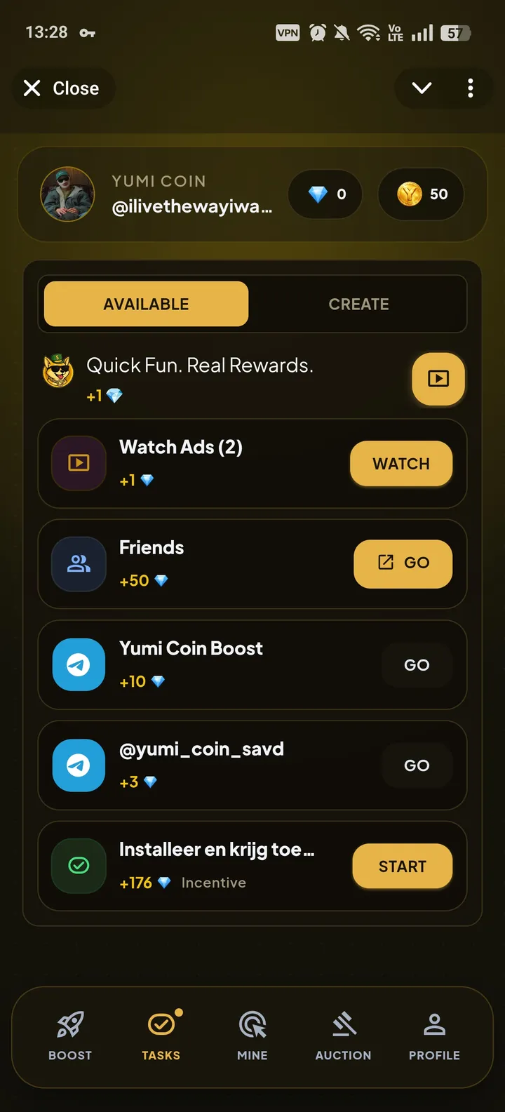 Yumicoin screenshot 4